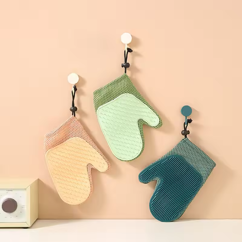 Pet Grooming Glove Efficient Cat Dog Hair Remover Gentle - Image 3