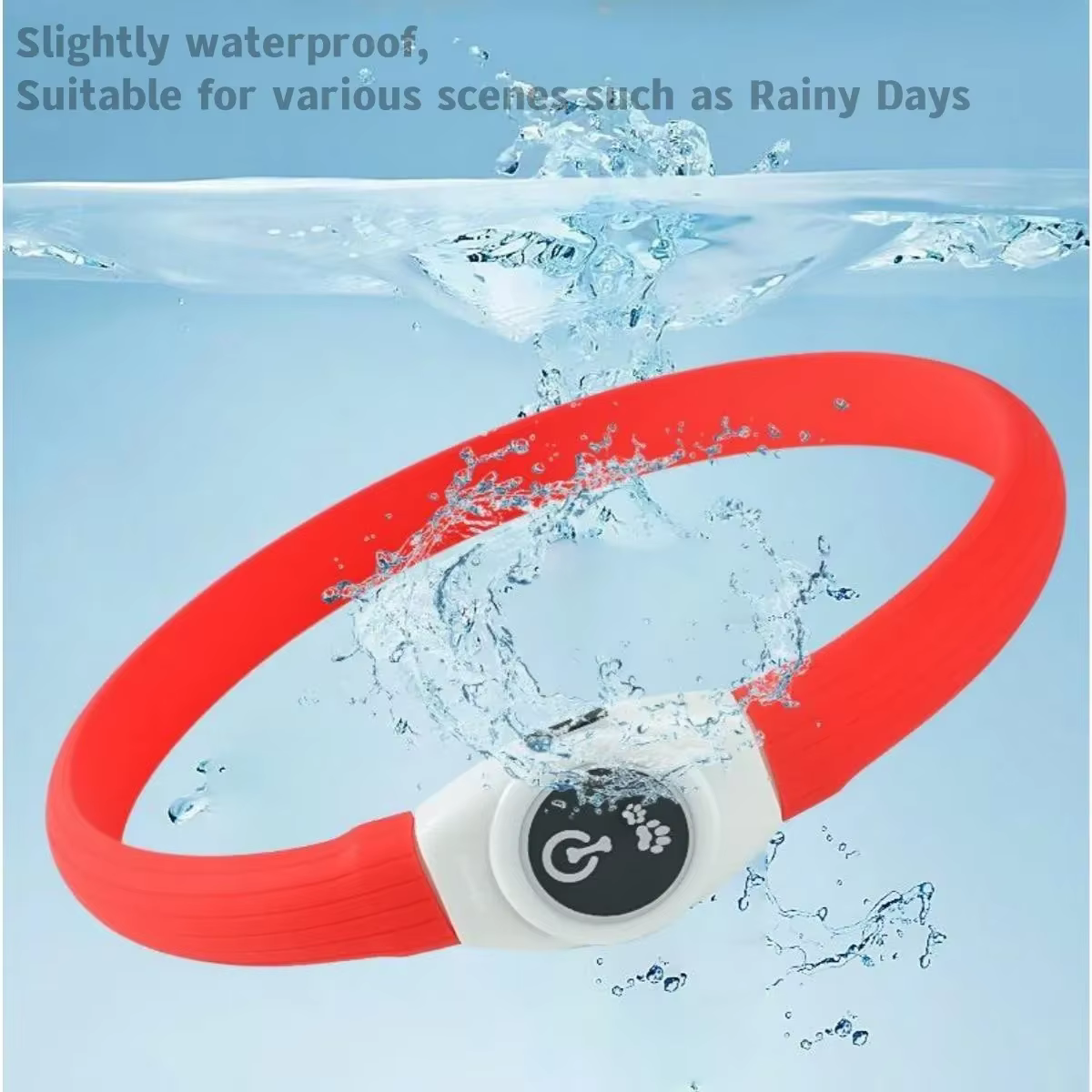 New Led Luminous Dog Collar PVC Waterproof - Image 2