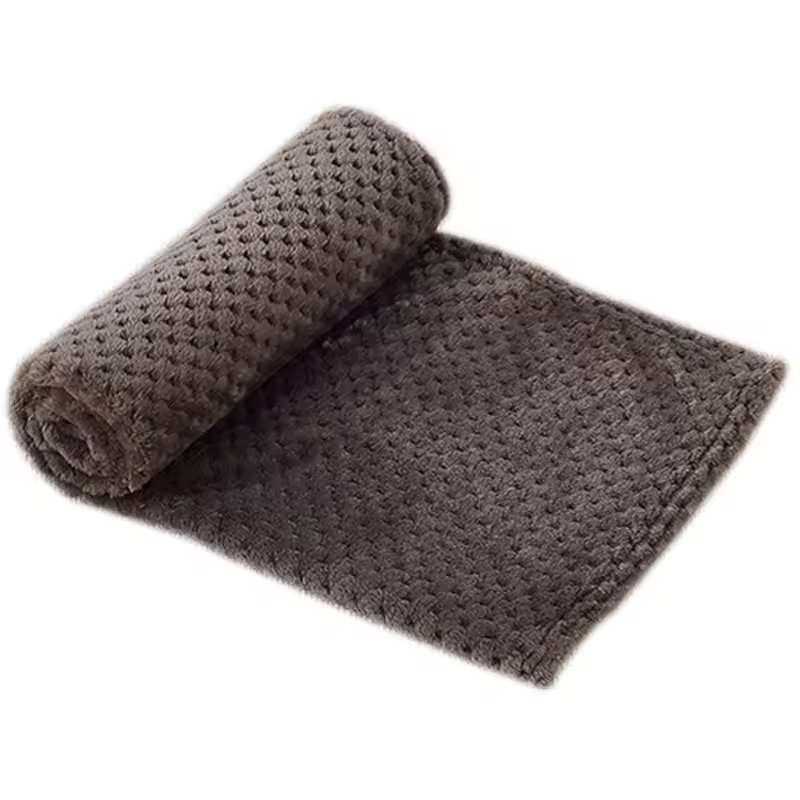 Soft Pet Blanket Plush Dog Sleeping Blanket Solid Color - Image 6
