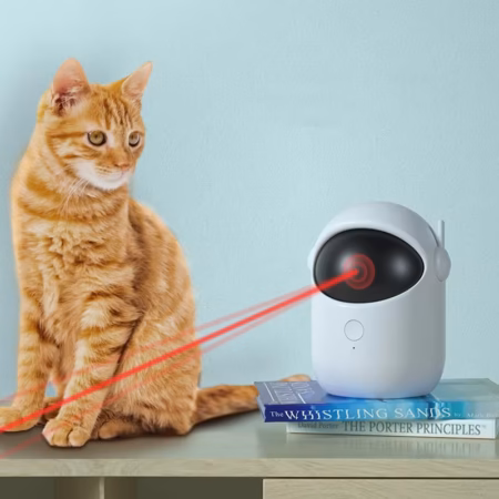 Automatic Laser Cat Toy Rechargeable Auto-rotation