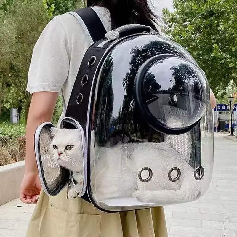 Pet Cat Carrying Bag Space Pet Backpacks Breathable