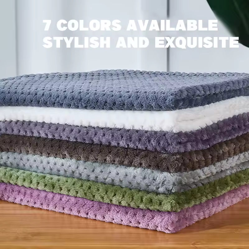 Soft Pet Blanket Plush Dog Sleeping Blanket Solid Color - Image 3